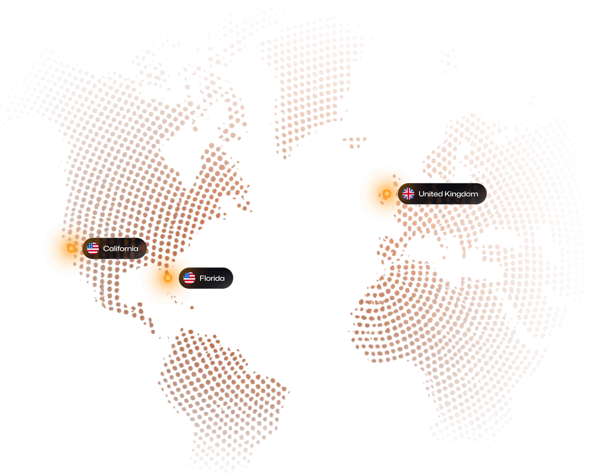 Stylised world map showing the global TRADEIFY community